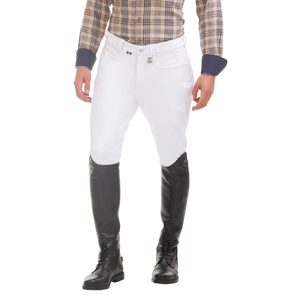 Culottes de cheval pour hommes de haute qualité tissu extensible durable pour l'entraînement et la compétition ajustement confortable pour l'équitation - Product Image 1
