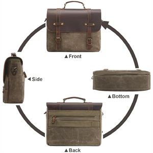 Sac de bureau en cuir véritable de qualité professionnelle pour hommes sac en cuir avec logo personnalisé OEM en cuir d'affaires de haute qualité - Product Image 5