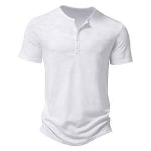 Sin cuello de costilla Camiseta Ropa de hombre Ropa 100% Algodón O Cuello Manga corta Tallas grandes Diferentes colores Camiseta Hombres - Product Image 3