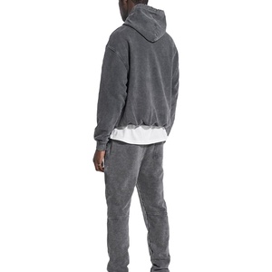Bas prix personnalisé lavage à l'acide survêtement pour hommes deux pièces Jogging porter dernier style lavage à l'acide survêtement ensemble 2026 - Product Image 3