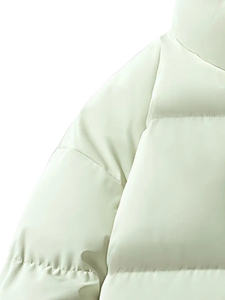 Veste polaire imprimée OEM à logo personnalisé pour hommes Logo personnalisé Veste d'hiver décontractée pour hommes avec poches avec service OEM - Product Image 2