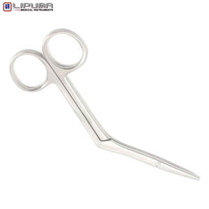 HEYMANN Tijeras Nasales Premium de 7 Pulgadas y 18 cm, Instrumentos Médicos Quirúrgicos Profesionales, Fuente de Alimentación Manual, Serie Knights - Product Image 3
