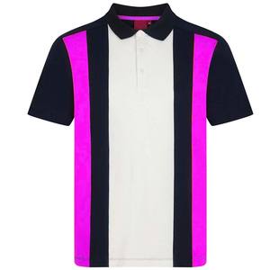 เสื้อโปโลสำหรับผู้ชายเสื้อกอล์ฟลายกราฟิกปักโลโก้ผ้าฝ้าย100% - Product Image 6