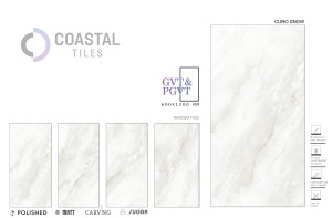 Baldosa de Porcelana Blanca Moderna de 600x1200mm con Función de Ladrillo Refractario, 9mm de Grosor, Grado AAA, para Uso en Hoteles - Product Image 4