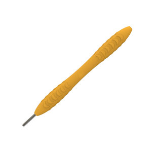 Ergonomic Yellow Silicone Dental Mirror Handle Professional Diagnostic <b>Tool</b> Manual <b>Tooth</b> <b>Cleaning</b> Equipment Made in Pakistan - Product Image 4