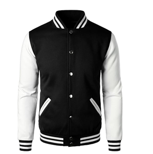 Nuevo diseño personalizado Varsity Jacket Cuerpo de lana grano superior Mangas de cuero Béisbol Transpirable Estándar Tallas grandes Chaquetas de mujer - Product Image 6