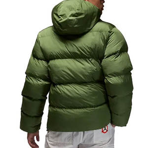 เสื้อโค้ทผ้าขนเป็ดบุขนสำหรับผู้ชายเสื้อโค้ทผ้าไนลอนผ้าสแปนเด็กซ์ระบายอากาศได้ดีอย่างยั่งยืน - Product Image 2