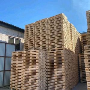 Euro <b>Pallet</b> Single Faced 4-Way Entry Industrial Wooden 17kg 2.0T Dynamic Load Capacity Warehouse Use Model 82642 Wood <b>Pallet</b> - Product Image 1