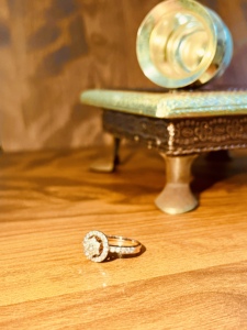 พรีเมี่ยม14K โรสโกลด์แหวนเพชรทรงกลมแวววาวแหวนเพชรสำหรับ I1 SI3ขายส่งผู้จำหน่ายเครื่องประดับชั้นดี - Product Image 3