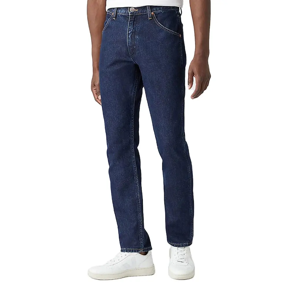 Super quality Fashion jeans for men wholesale jean pants slim fit men stretchable denim blue dark dyed Custom Made Men pant