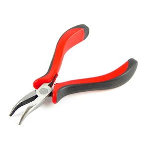 Juego de Pinzas para Extensiones de Cabello con Microperlas, Revestimiento de Silicona, Acero Inoxidable, Kit de Herramientas para Extensiones de Cabello con Queratina - Product Image 5