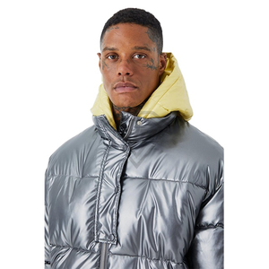 Chaqueta de Plumón Ligera para Hombre, Fabricada a Medida por OEM, Chaqueta de Invierno de Nailon y Poliéster de Alta Calidad, Chaquetas de Plumón para Hombre - Product Image 3