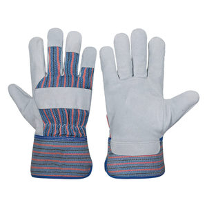 Guantes de soldadura de cuero de longitud completa para adultos, guantes de trabajo con protección para los dedos, precio mayorista para uso diario, novedad - Product Image 1