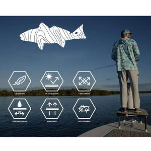 Premium Outdoor <b>Fishing</b> Jersey Custom Branding High Quality Fabric Private Label Wholesale - Product Image 4
