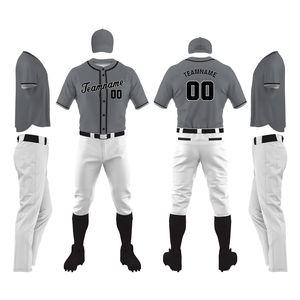 Uniforme de Béisbol Personalizado, Jersey de Softbol para Mujer, Pantalones, Chaqueta, Gorra, Ofertas, Camisa de Botones para Hombre, Uniforme de Equipo - Product Image 1