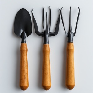 Elegant Iron Soil Rake In Antique Patina Surface Handmade With Precision Designed For <b>Gardening</b> Performance And Seasonal - Product Image 2