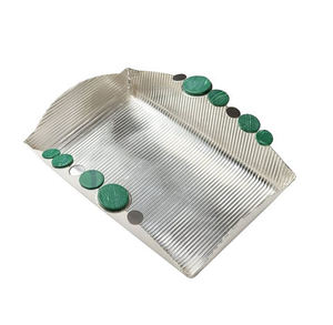 Bandeja de madera con diseño de incrustaciones de resina en forma de rectángulo de alta durabilidad para bebidas, porciones de comida, uso de bandeja de servicio de resina - Product Image 3