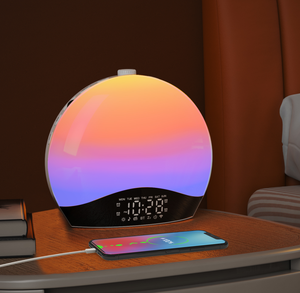 <span class=keywords><strong>Réveil</strong></span> numérique intelligent à double alarme avec simulation <span class=keywords><strong>de</strong></span> lever <span class=keywords><strong>de</strong></span> soleil, <span class=keywords><strong>lampe</strong></span> <span class=keywords><strong>de</strong></span> <span class=keywords><strong>chevet</strong></span> moderne pour enfants et fonction <span class=keywords><strong>radio</strong></span>, horloge <span class=keywords><strong>de</strong></span> bureau - Product Image 1