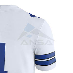 Camiseta de Fútbol Americano de Primera Calidad, Material Transpirable, Venta al por Mayor, Personalizada por Sublimación, Ropa Deportiva de Equipo de Alta Calidad - Product Image 5