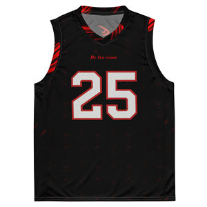 Camiseta de Baloncesto Reversible para Hombre Conic Elite, Cuello en V, Secado Rápido, Transpirable, Poliéster, Talla XL, Estampado por Sublimación, Lisa - Product Image 1