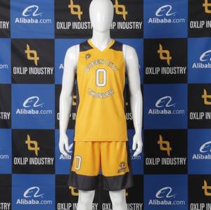 Uniforme de Baloncesto de Verano Transpirable 100% Poliéster, Talla Grande, de la Mejor Calidad, Personalizado, Nuevo Diseño - Product Image 2