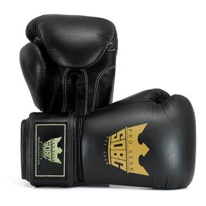 Gants de kickboxing en cuir de qualité supérieure Gants de style nouveau pour hommes Gants Muay Thai Boxe noire - Product Image 6
