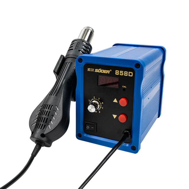 700W Hot Air Gun Station Mobile Phone Repair Tool Digital Display Soldering Station Adjustment Temperature SMD Station