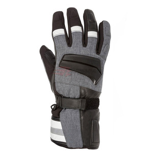 New Arrival Racing Motorbike Gloves Real Genuine Cowhide Full <b>Finger</b> Adjustable Wrist <b>Strap</b> Non-Slip - Product Image 3