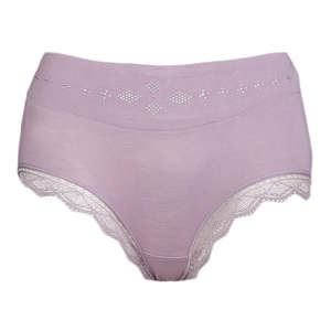 Culotte fantaisie pour femme (A11) - Violet clair - Product Image 1