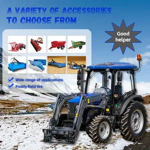 Fast Delivery Farming Tractor With After-Sales Guarantee Tractor De Agricultura Mini Tractores Agricolas