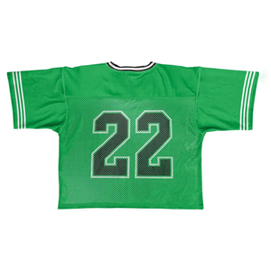 76 เสื้อลาครอสตาข่ายสีชมพูคอวีแขนสั้นสำหรับเด็กแบบยูนิเซ็กซ์ชุดกีฬาระบายอากาศได้ดี - Product Image 6