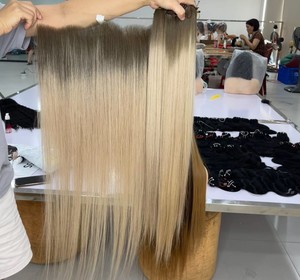 Extensiones de cabello humano recto de hueso de la mejor calidad, cabello virgen alineado con cutícula, cabello crudo vietnamita - Product Image 3