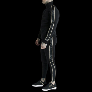 Custom Spring Cotton Fleece Camouflage Anti-Wrinkle Hooded Puff Printed Sweat Suits Thick Zip Applique Embroidery <b>Patch</b> Men - Product Image 4