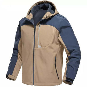 Veste Softshell à Manches Longues pour Homme sur Mesure pour l'Hiver, Haute Rue, 100% Polyester, Design de Logo, Imperméable - Product Image 1