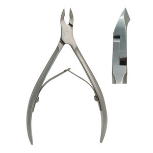 Salon de pédicure professionnel utilisation personnalisée de haute qualité en acier inoxydable pinces à cuticules portables 3 mois usage domestique beauté - Product Image 3