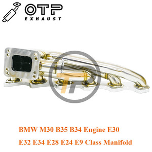 OTP Tuyau D'échappement Pour 3mm Épaisseur SUS304 BM * M30 B35 B34 Moteur E30 <span class=keywords><strong>E32</strong></span> E34 E28 E24 E9 Tur bo Collecteur 530i 535i <span class=keywords><strong>730i</strong></span> 735i - Product Image 6