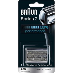 Cabezal de Repuesto para Afeitadora Eléctrica Braun Serie 7 70S – Plateado - Product Image 2