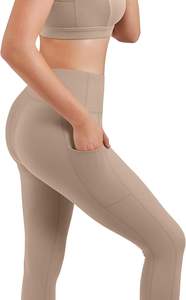 Leggings Deportivos de Cintura Alta para Mujer, con Logotipo Personalizado, Casuales, Elásticos en 4 Direcciones, 100% Algodón, Transpirables, Anti-Sentadillas, para Verano, Gimnasio, Tallas Grandes - Product Image 2