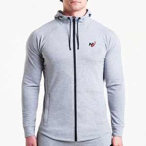 Sudaderas con capucha ligeras de alta calidad para hombres, gimnasio, Fitness, secado rápido, transpirable, estilo informal para invierno, MOQ bajo para venta en línea - Product Image 1