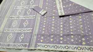 Calidad de exportación Deshi Dhakai Jamdani Sharee Calidad de exportación para mujeres TELA JAMDANI Azul ROJO VERDE Dorado de Bangladesh - Product Image 3