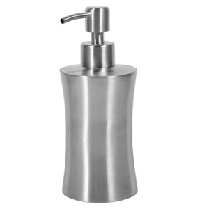 Dispensador de jabón de Metal con revestimiento de polvo dorado elegante, tamaño mediano, baño, diseño brillante dorado, hecho a mano, venta al por mayor, dispensador de jabón de Metal - Product Image 5