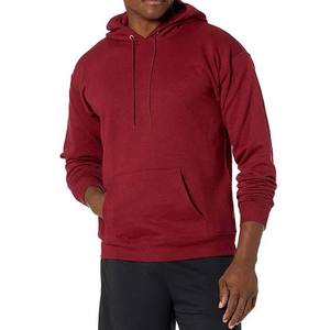 Vente en gros Pull de haute qualité Broderie personnalisée Imprimé Logo Design Casual Basics Manches longues Hiver 100% Coton Sweats à capuche pour hommes - Product Image 6