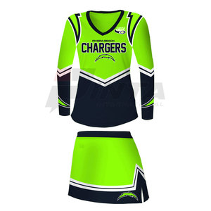<b>Professional</b> Made Latest Design Cheerleading Uniform New Arrival <b>Light</b> Weight Cheerleader Uniforms - Product Image 1