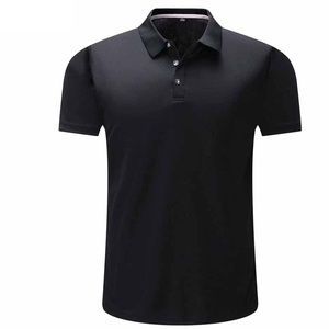 Polo de golf de haute qualité avec logo personnalisé double de qualité supérieure polo de golf de couleur unie t-shirts vierges polos - Product Image 5