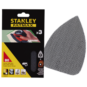 Stanley pour Velcro Mouse Multi-Pack Disques de ponçage et feuilles de ponçage en maille - Product Image 2