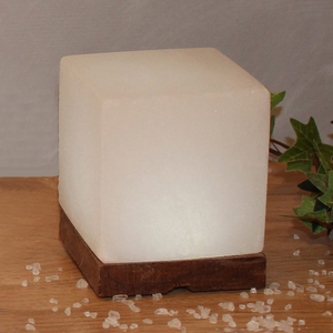 Himalayan White Salt Square Shape Mini <b>USB</b> <b>Lamps</b>, Himalayan Cube White Salt <b>Lamp</b> <b>USB</b>, Cube Himalayan White Salt <b>USB</b> <b>Lamp</b> - Product Image 3