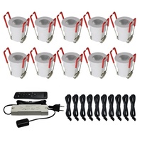 DC12V IP65 28mm trou de coupe réglable encastré Mini Led Downlights pour Pergola 6/8/10/12 pièces ensemble
