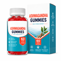 Gummies d'extrait d'Ashwagandha de qualité export avec mélisse et camomille – Complément apaisant – Vente en gros pour les marchés US et UE