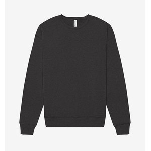 Camisas de manga larga para hombre, sudadera de algodón con cuello redondo, sudadera de trabajo ligera de manga larga informal sólida - Product Image 1