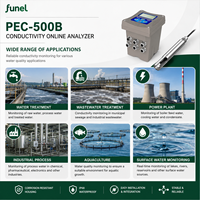 Contrôleur de conductivité pour tour de refroidissement PEC-500B, RS485 Modbus, IP68, numérique, quatre électrodes, capteur en acier inoxydable 316L, relais 4-20mA